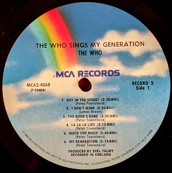 The Who - Magic Bus / The Who Sings My Generation (2xVinyl, LP, Compilation, Reissue) Good Plus (G+) / Very Good (VG)