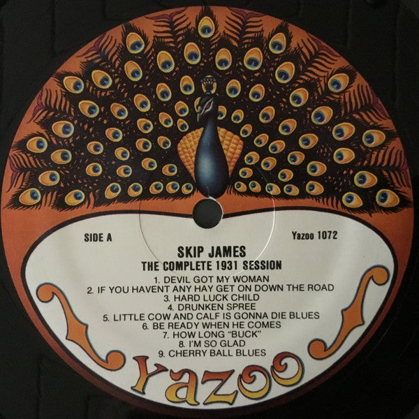 Skip James - The Complete 1931 Session (Vinyl, LP, Compilation) Good Plus (G+) / Very Good (VG)