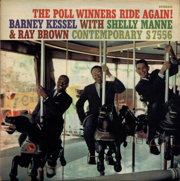 The Poll Winners - Ride Again! (Vinyl, LP, Album, Reissue, Stereo) Very Good (VG) / Very Good (VG)