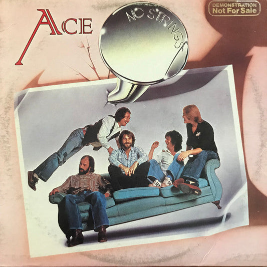 Ace (7) - No Strings (Vinyl, LP, Album, Stereo) Very Good (VG) / Very Good (VG)