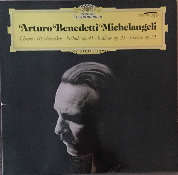 Frédéric Chopin - 10 Mazurkas · Prélude Op. 45 · Ballade Op.23 · Scherzo Op. 31 (Vinyl, LP, Stereo) Near Mint (NM or M-) / Very Good Plus (VG+)
