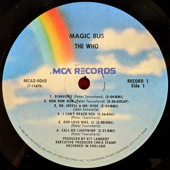 The Who - Magic Bus / The Who Sings My Generation (2xVinyl, LP, Compilation, Reissue) Good Plus (G+) / Very Good (VG)