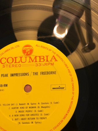 The Freeborne - Peak Impressions (Vinyl, LP, Album, Stereo) Very Good (VG) / Good Plus (G+)
