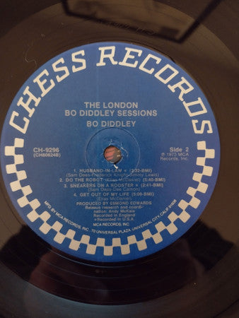 Bo Diddley - The London Bo Diddley Sessions (Vinyl, LP, Album, Reissue) Very Good (VG) / Very Good (VG)