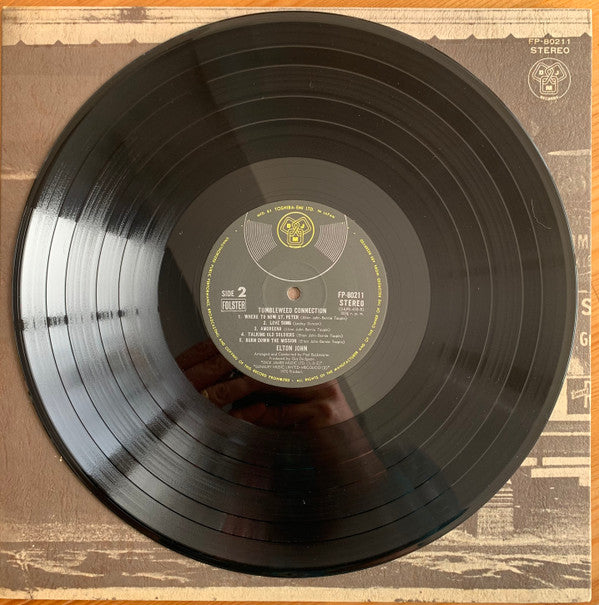Elton John - Tumbleweed Connection (Vinyl, LP, Album, Reissue) Very Good (VG) / Very Good Plus (VG+)