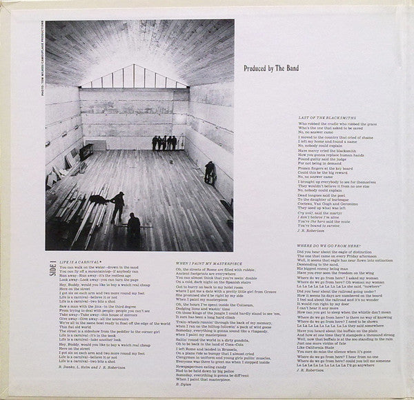 The Band - Cahoots (Vinyl, LP, Album, Stereo) Very Good (VG) / Very Good Plus (VG+)