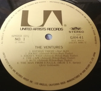 The Ventures - The Ventures (Vinyl, LP, Album) Very Good (VG) / Good Plus (G+)