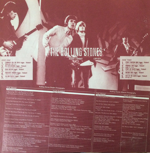 The Rolling Stones - Beggars Banquet (Vinyl, LP, Album, Reissue) Very Good Plus (VG+) / Very Good Plus (VG+)