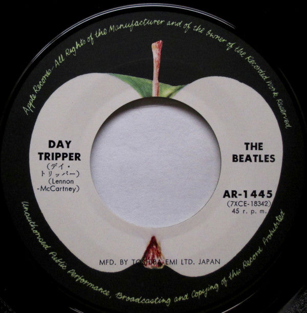 The Beatles - We Can Work It Out / Day Tripper (Vinyl, 7", 45 RPM, Single, Reissue, Mono) Very Good (VG) / Very Good (VG)