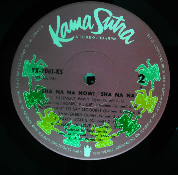Sha Na Na - Sha Na Now (Vinyl, LP) Very Good (VG) / Very Good (VG)