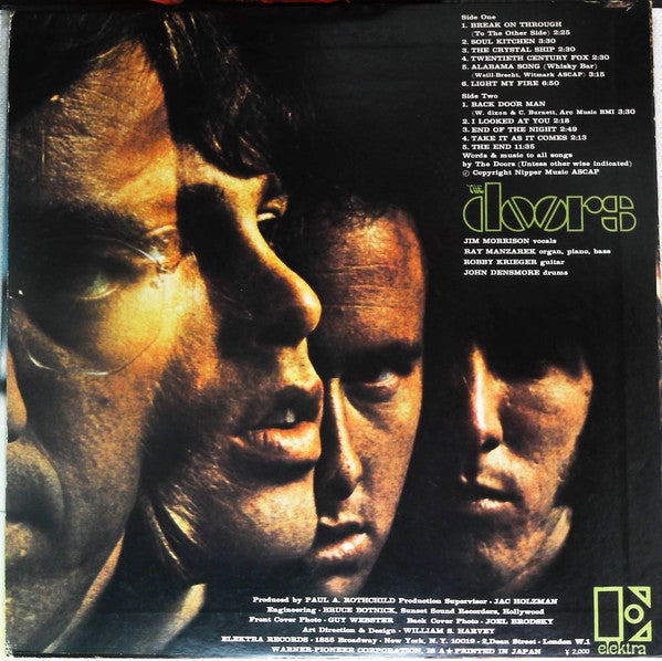 The Doors - The Doors (Vinyl, LP, Album, Reissue)