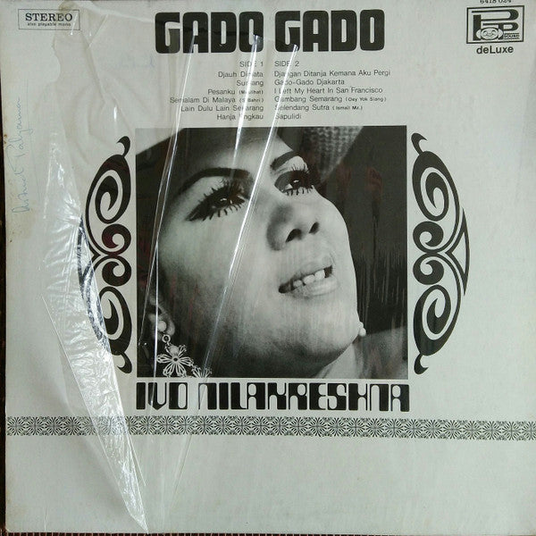 Ivo Nilakreshna - Gado Gado (Vinyl, LP, Album, Stereo) Very Good (VG) / Very Good (VG)