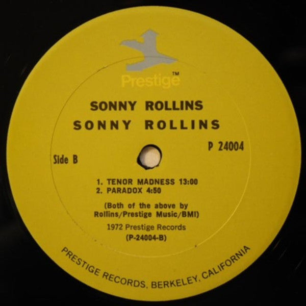 Sonny Rollins - Sonny Rollins (2xVinyl, LP, Compilation, Mono) Very Good Plus (VG+) / Good Plus (G+)
