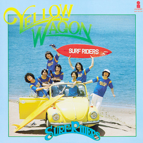 Surf Riders (2) - Yellow Wagon (Vinyl, LP, Album) Very Good Plus (VG+) / Good Plus (G+)