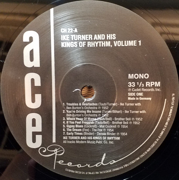 Ike Turner's Kings Of Rhythm - Ike Turner & His Kings Of Rhythm Vol...