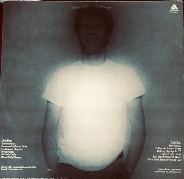 Loudon Wainwright III - T Shirt (Vinyl, LP, Album) Very Good (VG) / Very Good Plus (VG+)