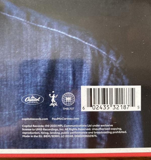 Paul McCartney - McCartney III (Vinyl, LP, Album, Limited Edition, Numbered, Stereo) Very Good Plus (VG+) / Very Good Plus (VG+)