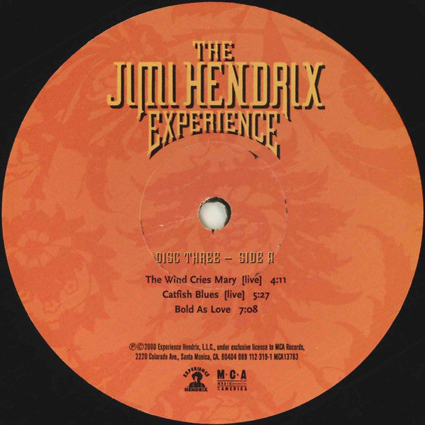 The Jimi Hendrix Experience - The Jimi Hendrix Experience (8xBox Set, Vinyl, Limited Edition, LP, Compilation, Stereo, Mono) Very Good Plus (VG+) / Very Good Plus (VG+)