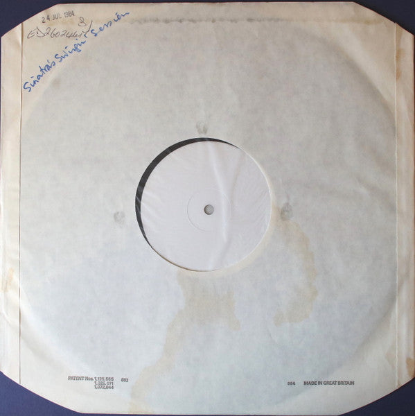 Frank Sinatra - Sinatra's Swingin' Session! (Vinyl, LP, Single Sided, Reissue, Remastered, Test Pressing, White Label, Stereo) Very Good Plus (VG+) / Very Good (VG)