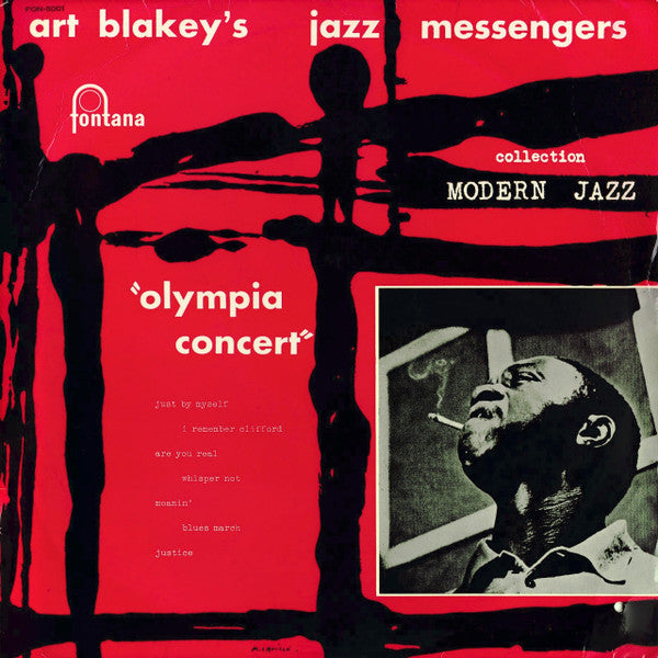 Art Blakey & The Jazz Messengers - Olympia Concert (Vinyl, LP, Album, Mono) Very Good Plus (VG+) / Very Good Plus (VG+)