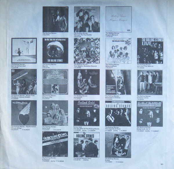 The Rolling Stones - Metamorphosis (Vinyl, LP, Compilation, Reissue, Stereo) Very Good Plus (VG+) / Good Plus (G+)