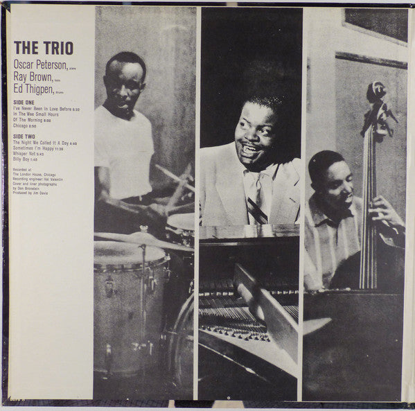 The Oscar Peterson Trio - The Trio : Live From Chicago (Vinyl, LP, Album, Repress, Stereo) Very Good (VG) / Very Good Plus (VG+)