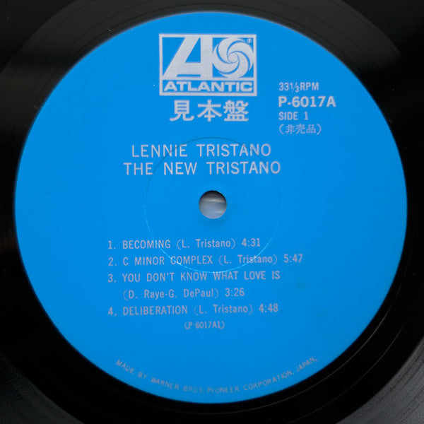 Lennie Tristano - The New Tristano (Vinyl, LP, Album, Promo, Mono) Very Good (VG) / Very Good (VG)