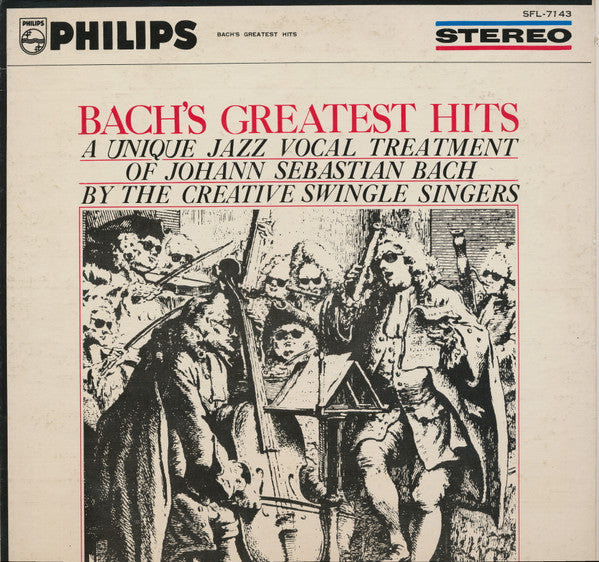 Les Swingle Singers - Jazz Sebastian Bach (Vinyl, LP, Album) Very Good Plus (VG+) / Good Plus (G+)