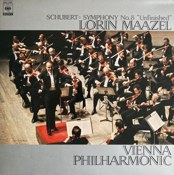 Franz Schubert - Symphony No. 8 "Unfinished" (Vinyl, LP, 45 RPM, Stereo) Near Mint (NM or M-) / Very Good Plus (VG+)