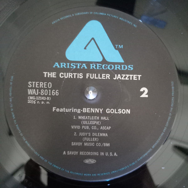 The Curtis Fuller Sextet - The Curtis Fuller Jazztet (Vinyl, LP, Album, Misprint, Reissue, Stereo) Very Good Plus (VG+) / Very Good Plus (VG+)