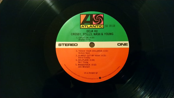Crosby, Stills, Nash & Young - Déjà Vu (Vinyl, LP, Album, Reissue) Very Good (VG) / Very Good Plus (VG+)