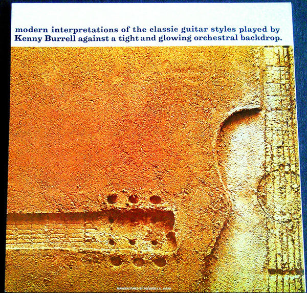Kenny Burrell - Guitar Forms (Vinyl, LP, Album, Reissue, Stereo) Very Good Plus (VG+) / Very Good (VG)