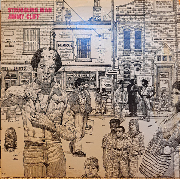 Jimmy Cliff - Struggling Man (Vinyl, LP, Album) Very Good (VG) / Good Plus (G+)