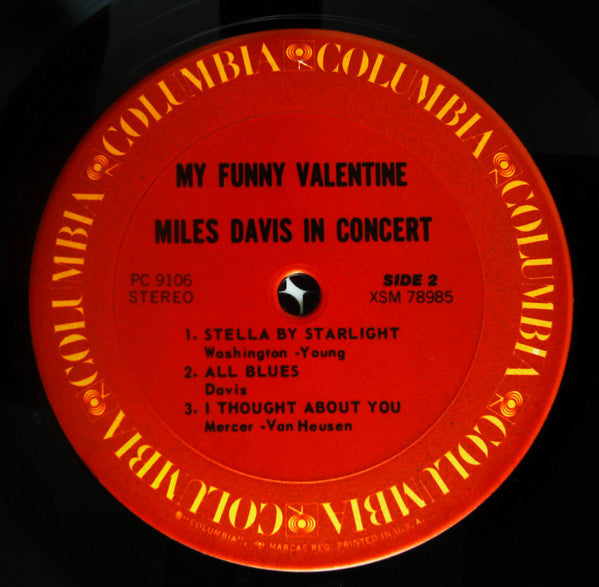 Miles Davis - My Funny Valentine - Miles Davis In Concert (Vinyl, L...