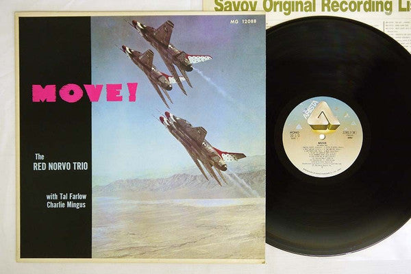 The Red Norvo Trio - Move! (Vinyl, LP, Album, Reissue, Mono) Very Good Plus (VG+) / Very Good (VG)