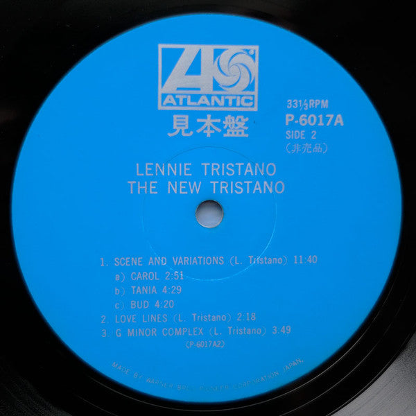 Lennie Tristano - The New Tristano (Vinyl, LP, Album, Promo, Mono) Very Good (VG) / Very Good (VG)
