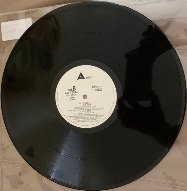 Billy Ocean - Love Zone (Vinyl, 12", 45 RPM, Single, Promo, Stereo) Very Good Plus (VG+) / Very Good (VG)