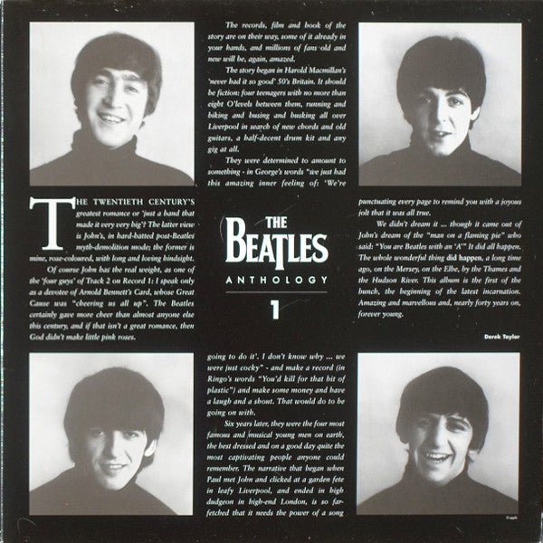 The Beatles - Anthology 1 (3xVinyl, LP, Album) Mint (M) / Mint (M)