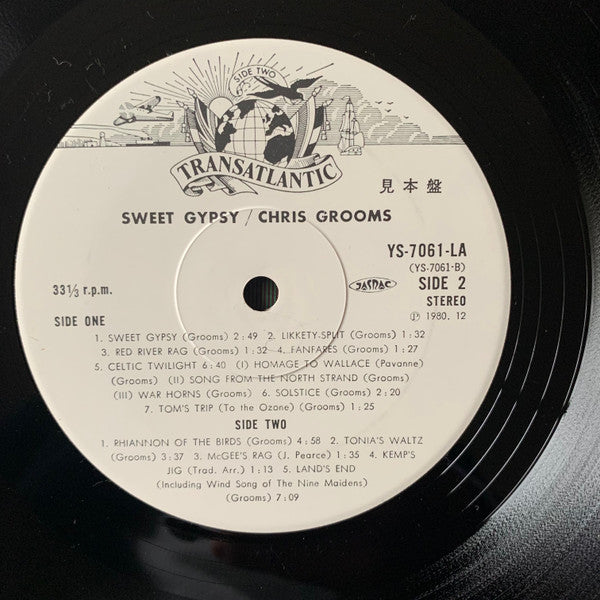 Chris Grooms - Sweet Gypsy (Vinyl, LP, Album, Promo, Stereo) Very Good Plus (VG+) / Good Plus (G+)
