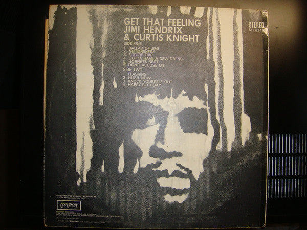 Jimi Hendrix - Get That Feeling (Vinyl, LP, Album, Stereo) Very Good Plus (VG+) / Good Plus (G+)