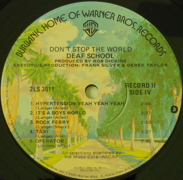 Deaf School - 2nd Honeymoon / Don't Stop The World (Vinyl, LP, Comp...