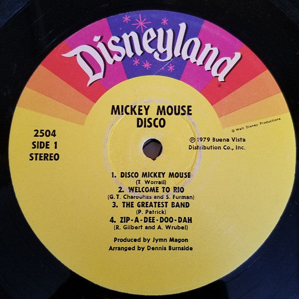 Various - Mickey Mouse Disco (Vinyl, LP, Album, Stereo)