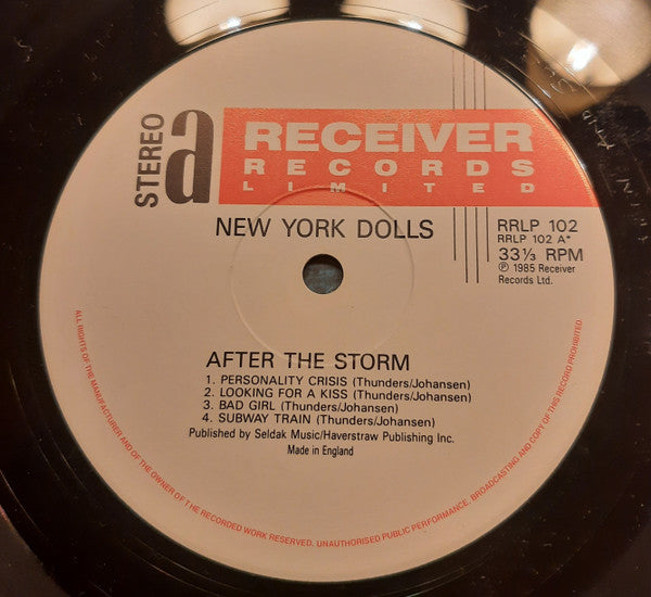 New York Dolls - After The Storm (Vinyl, LP, Compilation) Good Plus (G+) / Very Good Plus (VG+)