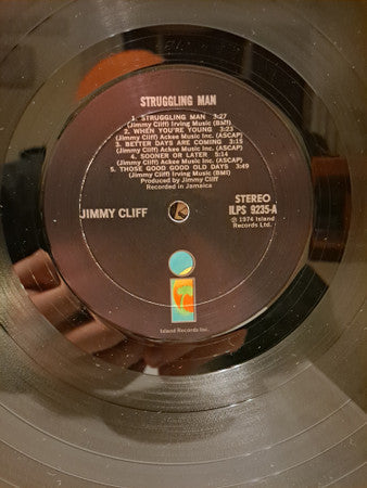 Jimmy Cliff - Struggling Man (Vinyl, LP, Album) Very Good (VG) / Good Plus (G+)