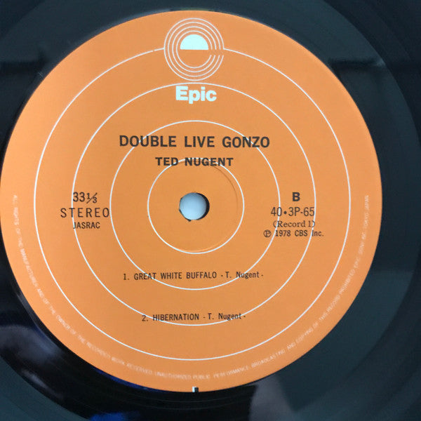 Ted Nugent - Double Live Gonzo! (2xVinyl, LP, Album, Stereo) Very Good Plus (VG+) / Very Good Plus (VG+)