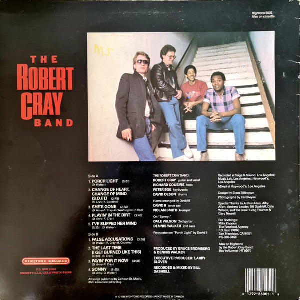 The Robert Cray Band - False Accusations (Vinyl, LP, Album) Very Good (VG) / Very Good (VG)
