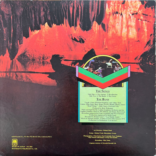 Rick Wakeman - Journey To The Centre Of The Earth (Vinyl, LP, Album)