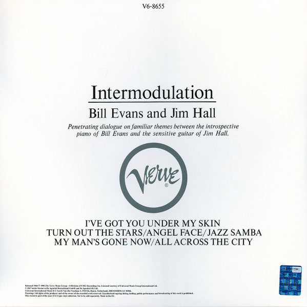Bill Evans - Intermodulation (Vinyl, LP, Album, Reissue, Stereo) Near Mint (NM or M-) / Near Mint (NM or M-)