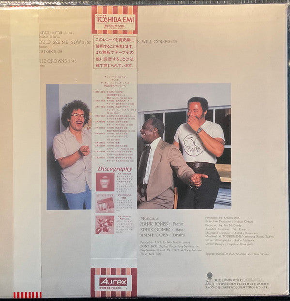 The Great Jazz Trio - Threesome (Vinyl, LP, Album, Stereo) Very Good Plus (VG+) / Good (G)