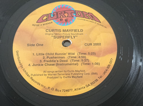 Curtis Mayfield - Super Fly (Vinyl, LP, Album, Reissue) Very Good Plus (VG+) / Very Good Plus (VG+)